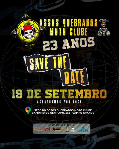 Ossos Quebrados Moto Clube - 23 Anos
